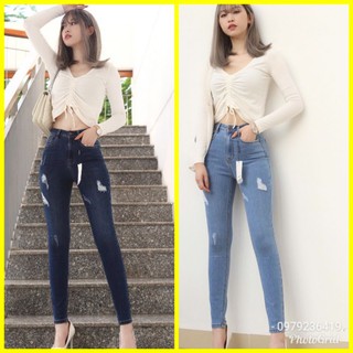 Quần jean skinny rách