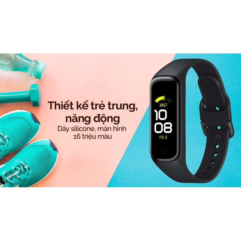 Vòng đeo tay thông minh Samsung Galaxy Fit 2 (SM-R220) - Hàng Chính Hãng