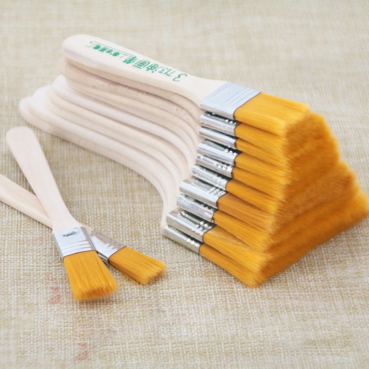 Chổi vẽ màu acrylic, sơn tường, màu 3d tranh vẽ các loại nhiều size