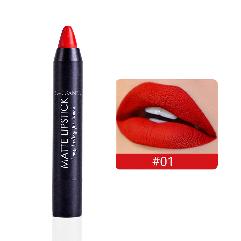 Son bút chì SHOPANTS 12 màu lựa chọn thời trang | BigBuy360 - bigbuy360.vn