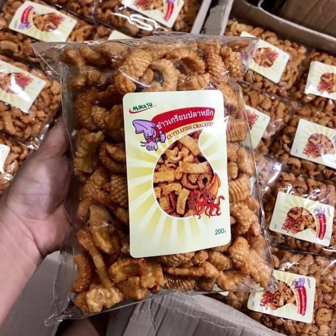 Snack mực Thái Lan 200gr - Date T9/2022