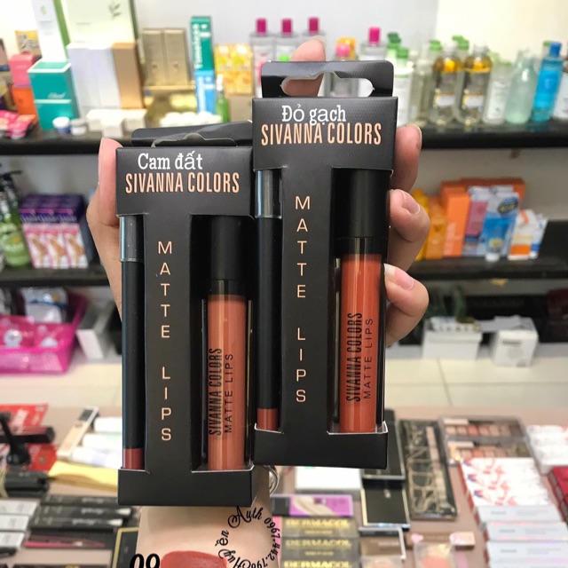 Set son Sivanna Colors Matte Lips made in Thailand only #99k
