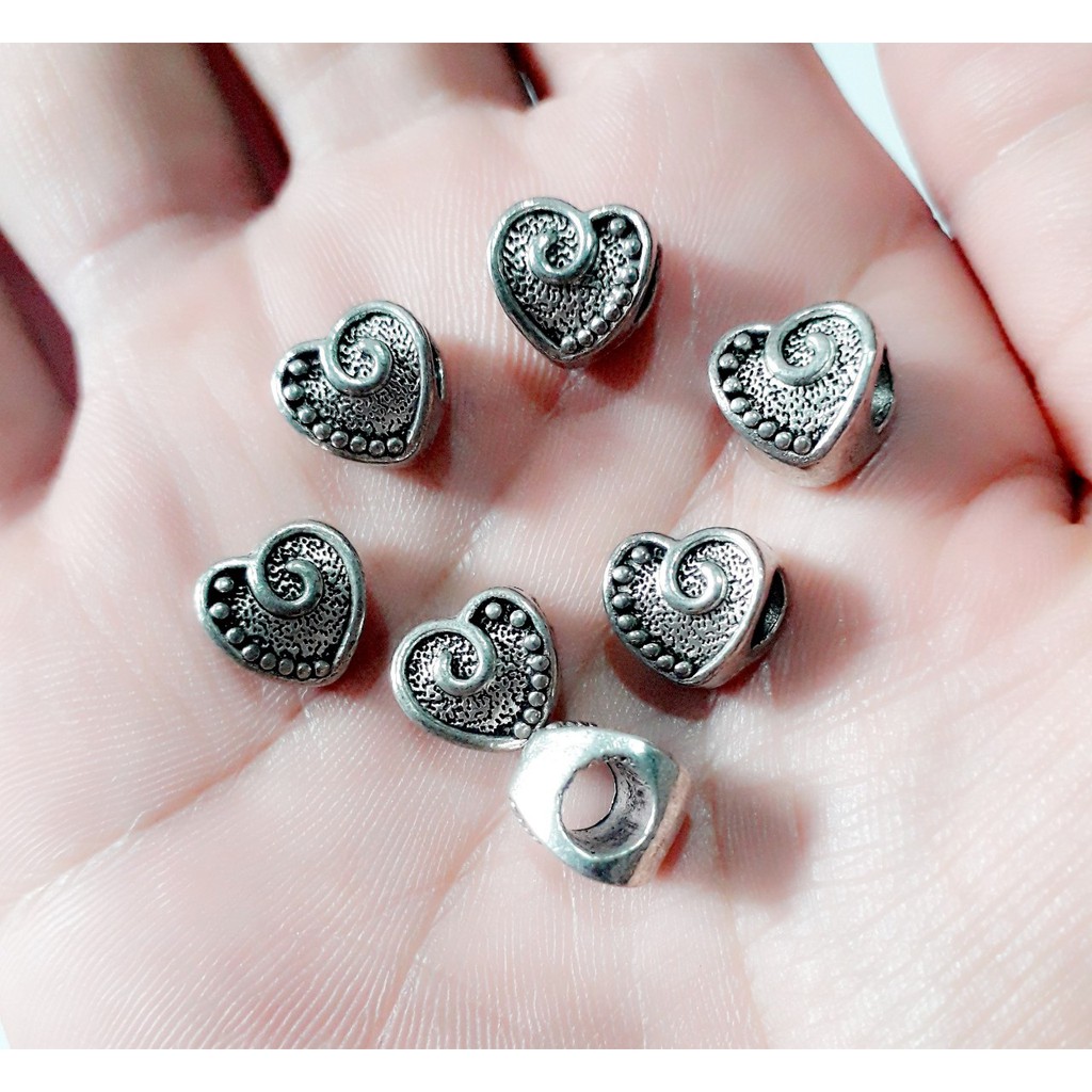 Charm xỏ phụ kiện vòng tay 18k = 50g [ Giá sỉ ]