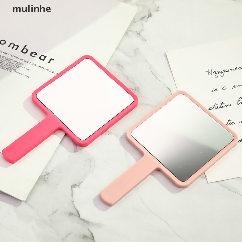 Gương Trang Điểm Cầm Tay Hình Vuông mulinhe