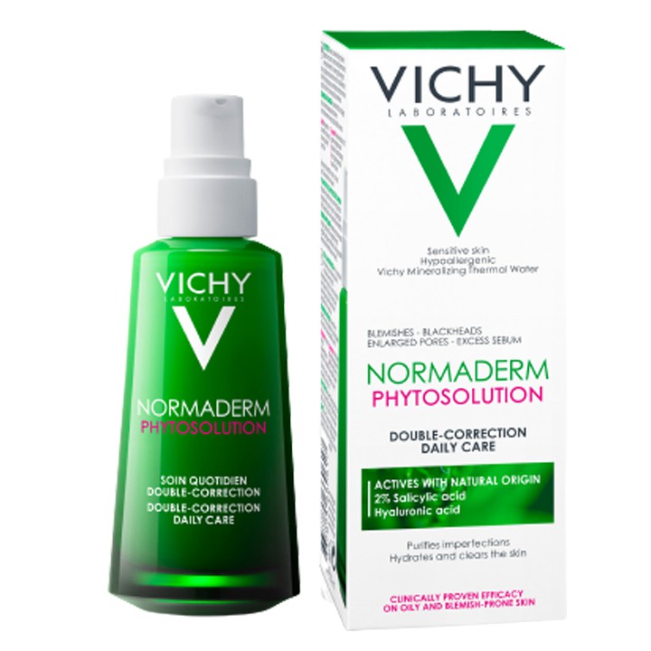 Kem dưỡng da giảm mụn Vichy Normaderm (50ml), cấp ẩm, làm dịu, phục hồi da hư tổn và chống lão hóa da