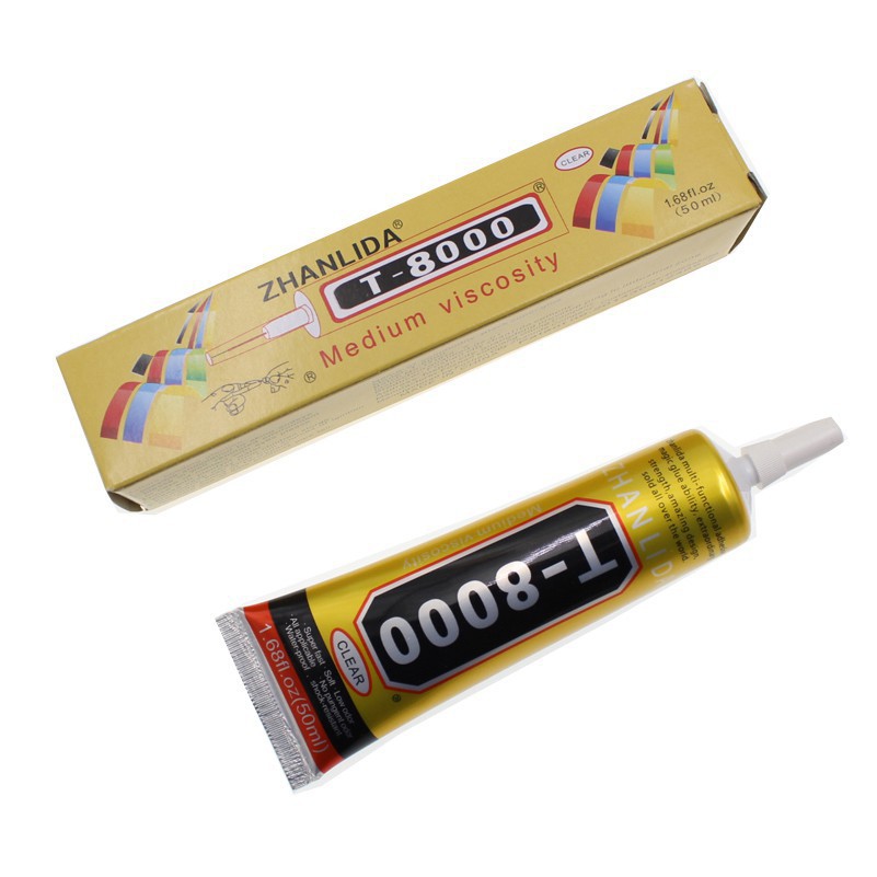Hộp 15 lọ keo T8000 Zhanlida