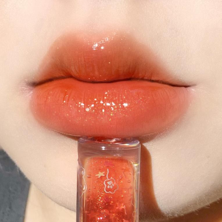^PEACHSHOP^ Son Kem Đính Kim Sa Lấp Lánh Dưỡng Ẩm Lâu Trôi | BigBuy360 - bigbuy360.vn