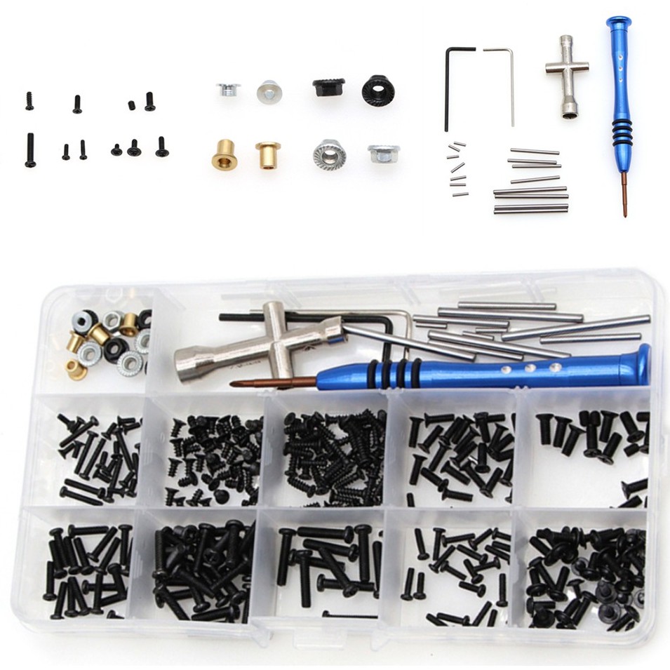 Wltoys 144001 124016-17-18 124019 Bộ Cờ Lê Vặn Ốc Lục Giác M2 M2.5 M3 Cho Xe Điều Khiển Từ Xa 1/14