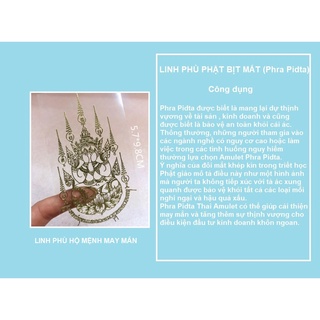 Linh phù Thái Lan (gần 50 mẫu)