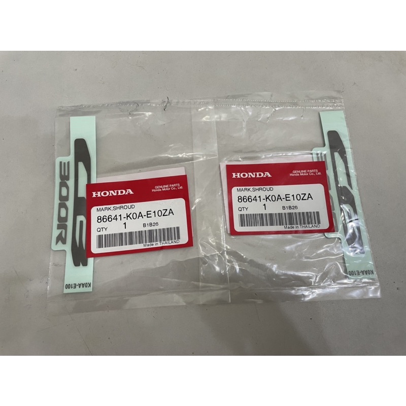 Tem CB300R CHÍNH HIỆU HONDA giá 1 bên