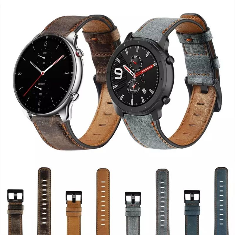 Dây da đồng hồ dành cho Amazfit Gtr2 / gtr47 mm