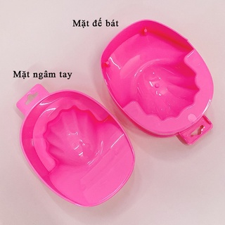 Bát ngâm tay làm nail làm móng