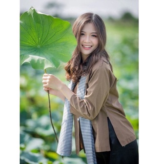 Set bà ba nâu kèm quần