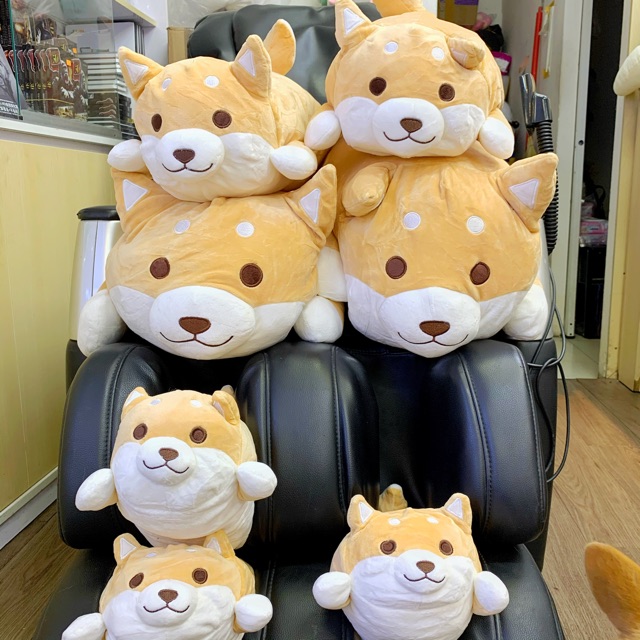 Thú nhồi bông Corgi mông to khó ưa- Gấu bông Corgi siu mềm mịn