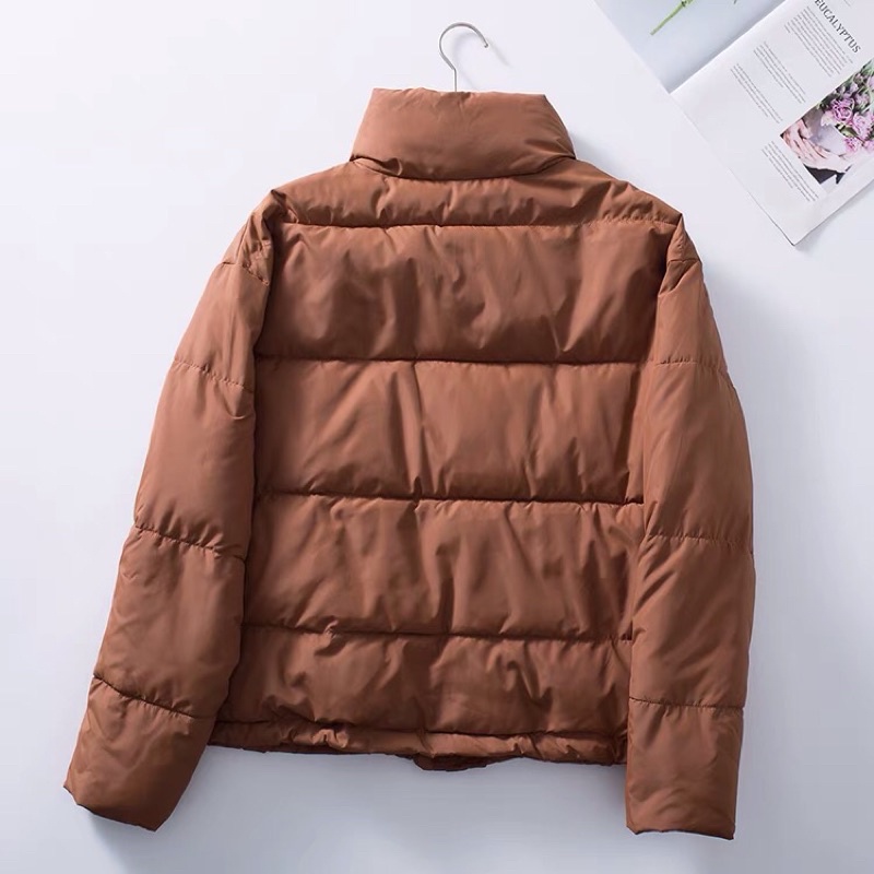 Áo khoác phao béo dáng rộng nữ | BigBuy360 - bigbuy360.vn