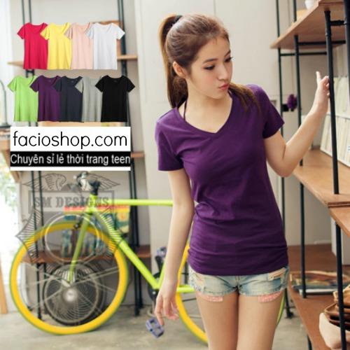 Áo thun Nam Nữ Facioshop VE06