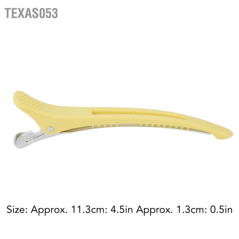 [Hàng mới về] 12 kẹp tóc ngăn trượt cắt tóc cho nam nữ tạo kiểu màu vàng