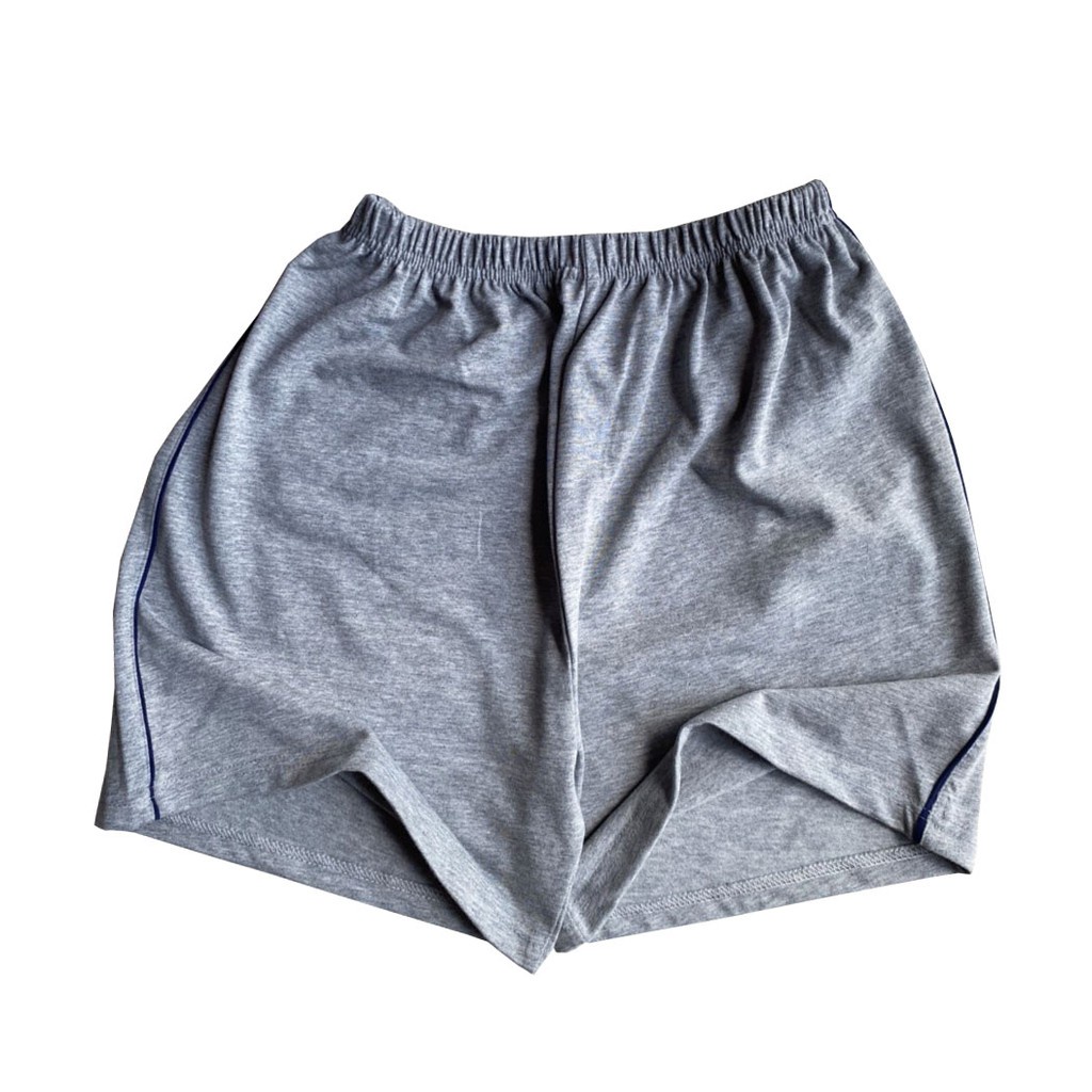 Quần Đùi Nam Thun Cotton Mặc Nhà - Quần Đùi Mặc Ngủ Nam Kẻ Sọc 2 Bên Basic Chất Cotton Mềm Mại, Thoáng Mát