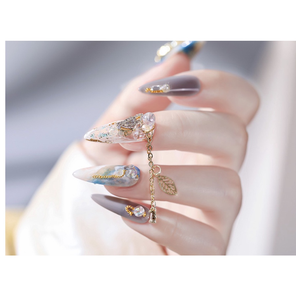 Charm kim loại cao cấp charm dây xích,bướm đá