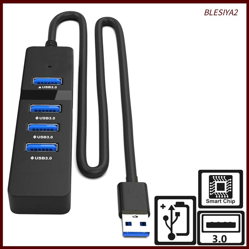 Bộ Chia 4 Cổng USB 3.0 Thiết Kế Nhỏ Gọn Tiện Dụng Cho Máy Tính / Máy Tính Để Bàn