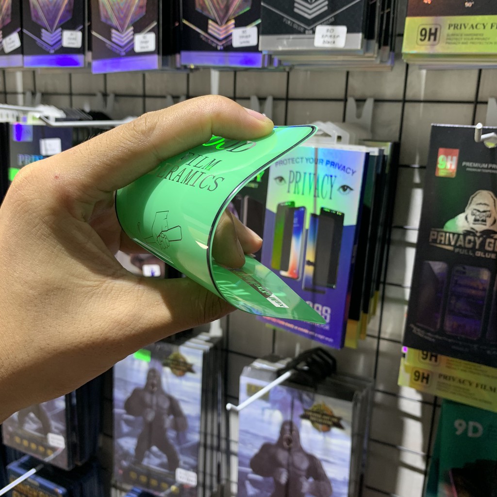 Cường lực iphone Dẻo 100D Full màn - Cường lực Dẻo Chống Mẻ Vỡ Viền Full Mã Cho Iphone Kèm Giấy Lau | BigBuy360 - bigbuy360.vn