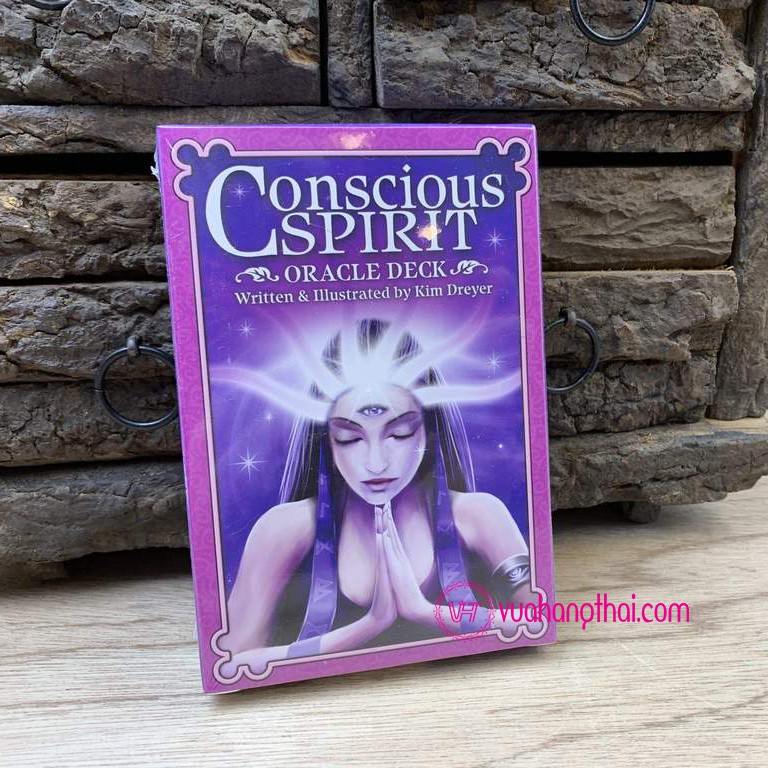 Bộ bài bói Tarot Conscious Spirit Oracle Deck cao cấp