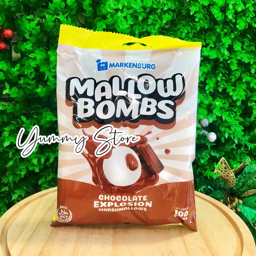 Kẹo Gòn Có Nhân Mallow Bombs Markenburg
