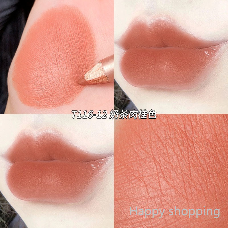 (Hàng Mới Về) Bút Kẻ Viền Môi Chống Thấm Nước Lâu Trôi Không Lem Màu | BigBuy360 - bigbuy360.vn