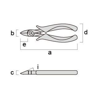 Kìm cắt nhựa Fujiya PP90-125
