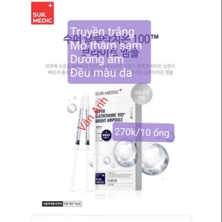 HUYẾT THANH TRUYỀN TRẮNG CHỐNG LÃO HÓA NEOGEN