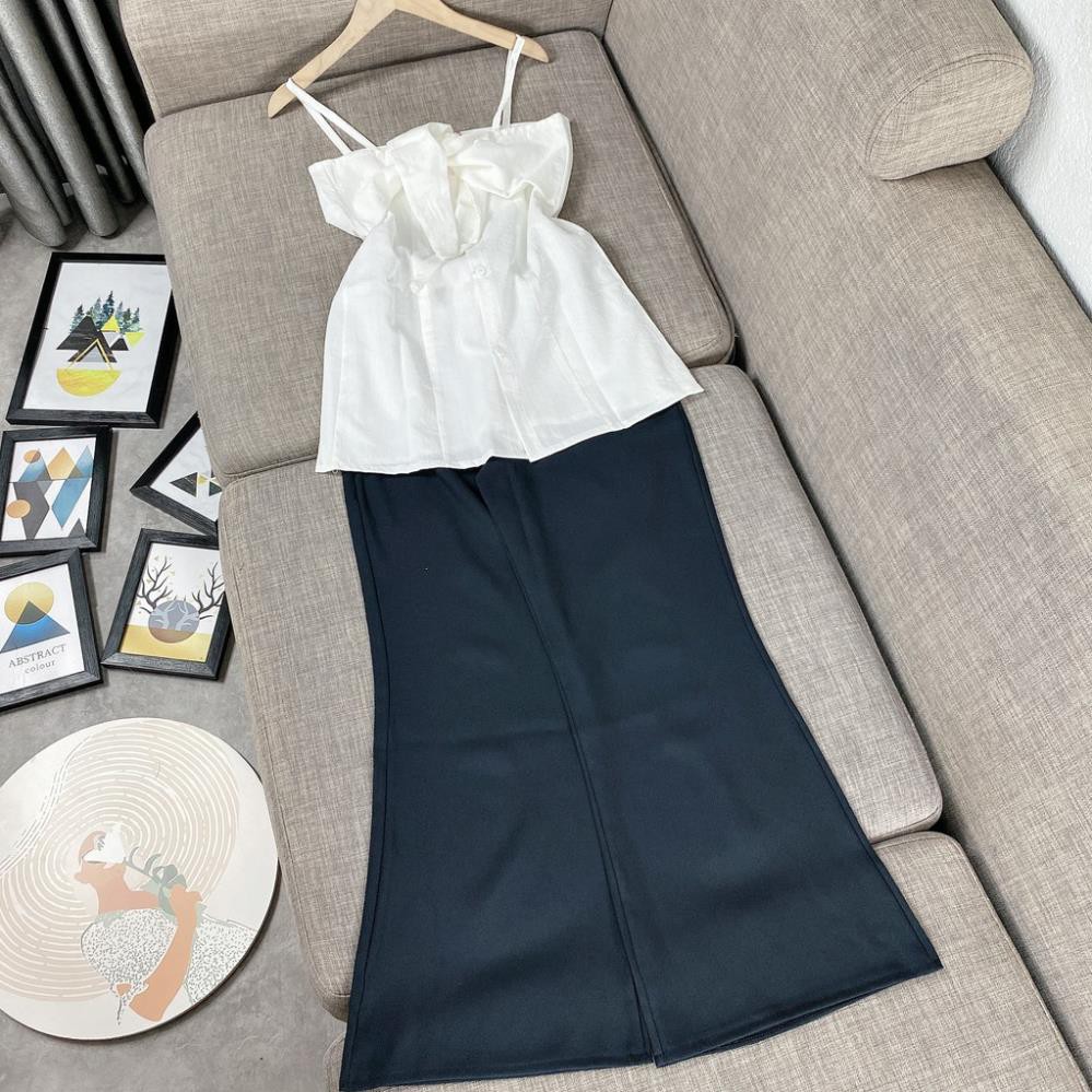 Set đồ nữ cá tính, set quần lửng áo quây đi chơi sang chảnh mùa hè đẹp 8A00060 THVVN | BigBuy360 - bigbuy360.vn