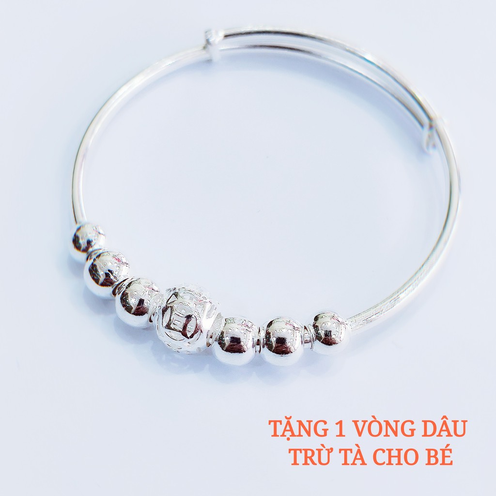 Vòng bi cầu kim tiền bạc ta cho bé free size