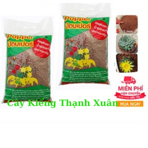 Viên đất sét nung trồng xương rồng,sen đá, thủy canh, lọc nước THAILAND