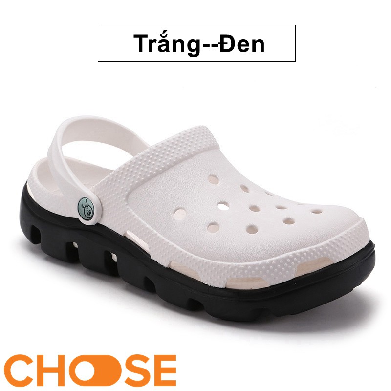 FULL BOX Dép Sục SIZE Nam Choose Tặng Kèm 6 Jibbitz