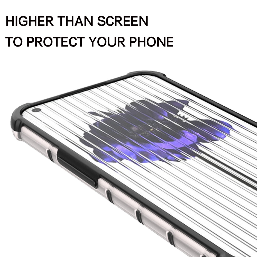 Ốp Điện Thoại Nhựa Cứng Trong Suốt Chống Sốc Họa Tiết Tổ Ong Cho Iphone 1 One (1)