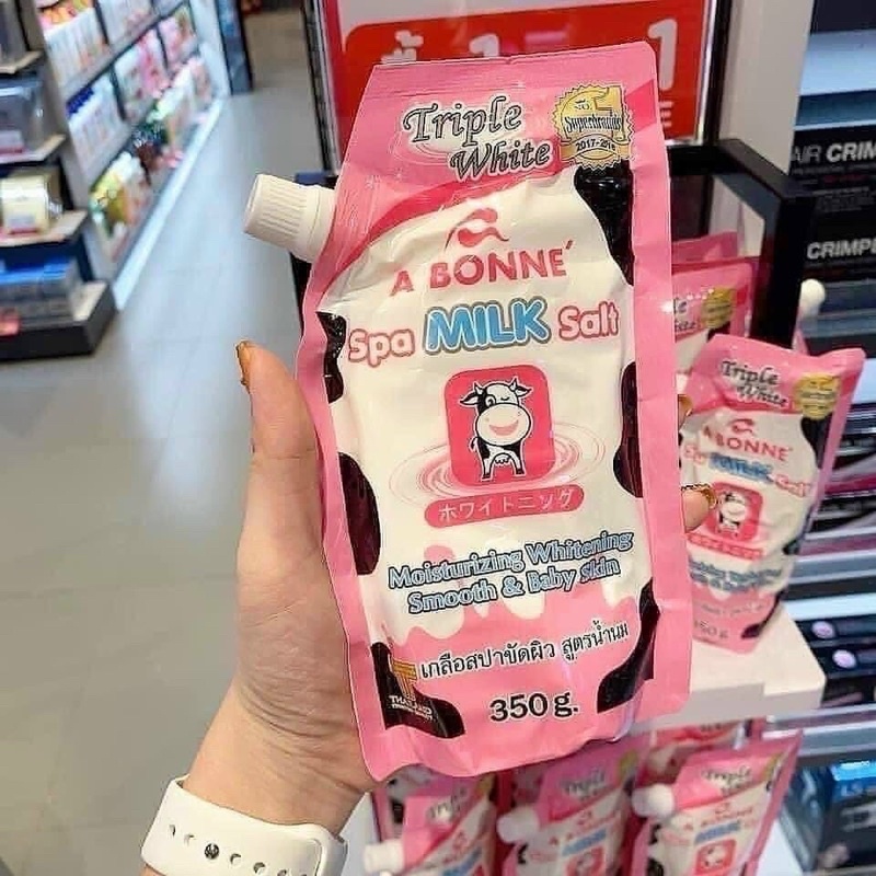 Tẩy da chết muối sữa bò Thái