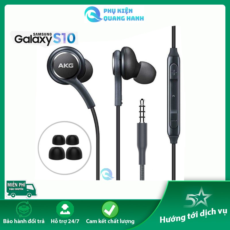 🌟Tai Nghe Samsung AKG S10/S10 Plus, Tai Nghe Android Tặng Kèm Núm Phụ - Bảo Hành 12 Tháng
