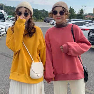 Áo thun dài tay basic / Áo Sweater trơn unisex (nhiều màu)