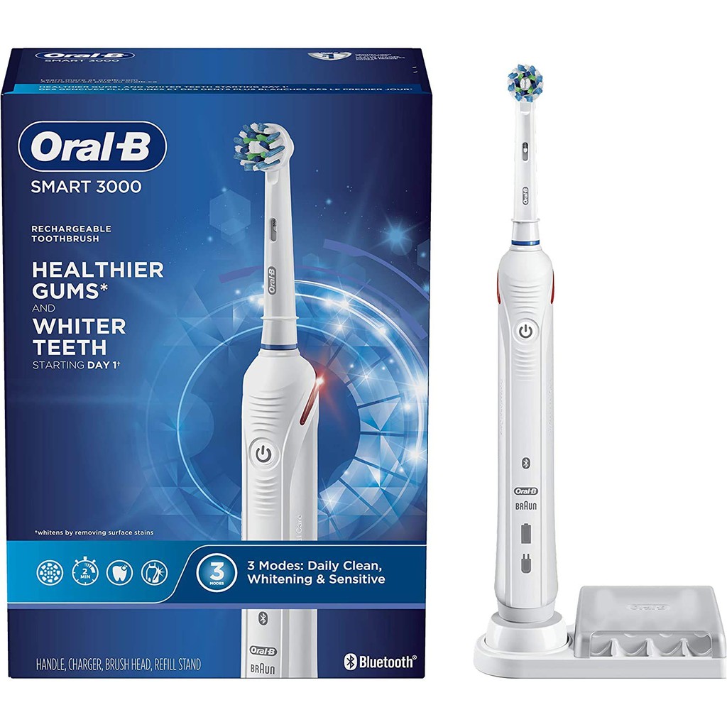 Bàn chải điện ORAL-B Smart Series PRO 3000, 5000, 6000, Genius - Kết nối bluetooth