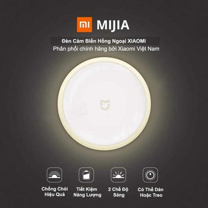 Đèn ngủ cảm biến hồng ngoại Xiaomi Mijia Active Night Light 2 | XIAOMI ECOSYSTEM STORE