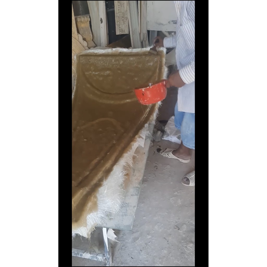 Sợi thủy tinh MAT300 gia cường khuôn composit, làm tàu ghe