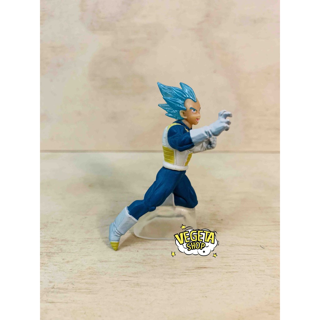 Mô hình Dragon Ball - Vegeta SSJ Blue - Gashapon HG - Chính hãng Bandai - Cao 9cm