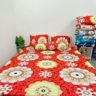 bộ drap thun mẫu trống đồng mới (4-5 món)
