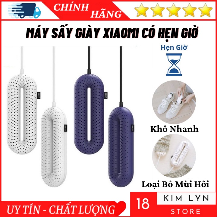 Máy sấy giày xiaomi sothing - Máy xấy giày tự động có hẹn giờ, khử khuẩn hết mùi hôi - Bảo hành 12 tháng