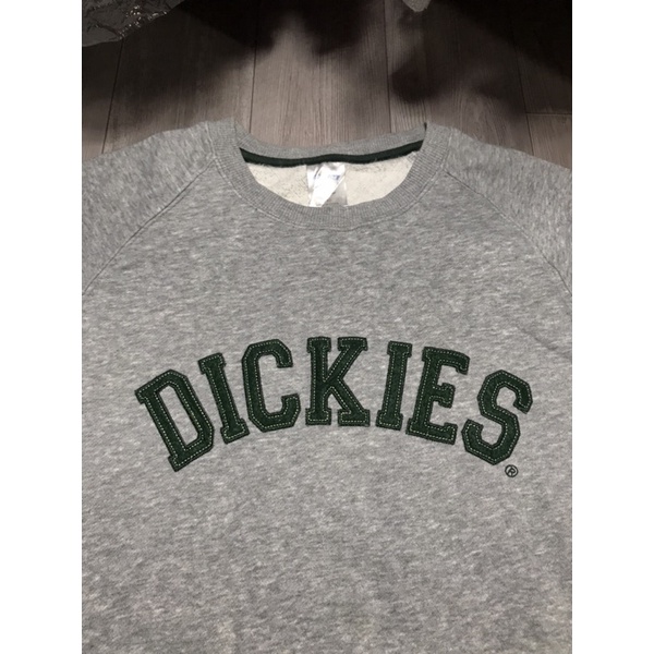 Áo thun dài tay sweater Nam nữ hiệu Dickies màu xám size M