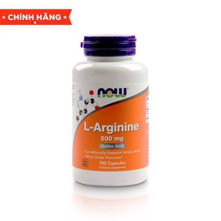 Thực Phẩm Bổ Sung NOW L-ARGININE – Hỗ Trợ Sức Mạnh Tập Luyện