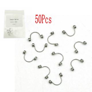 [Hàng mới về] Bộ 50 cái lò xo chỉnh hình răng miệng bằng thép không gỉ