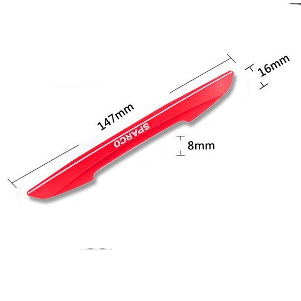 Bộ 4 Miếng Dán Chống Xước Cánh Cửa Sparco cho xe ô tô đủ các màu.
