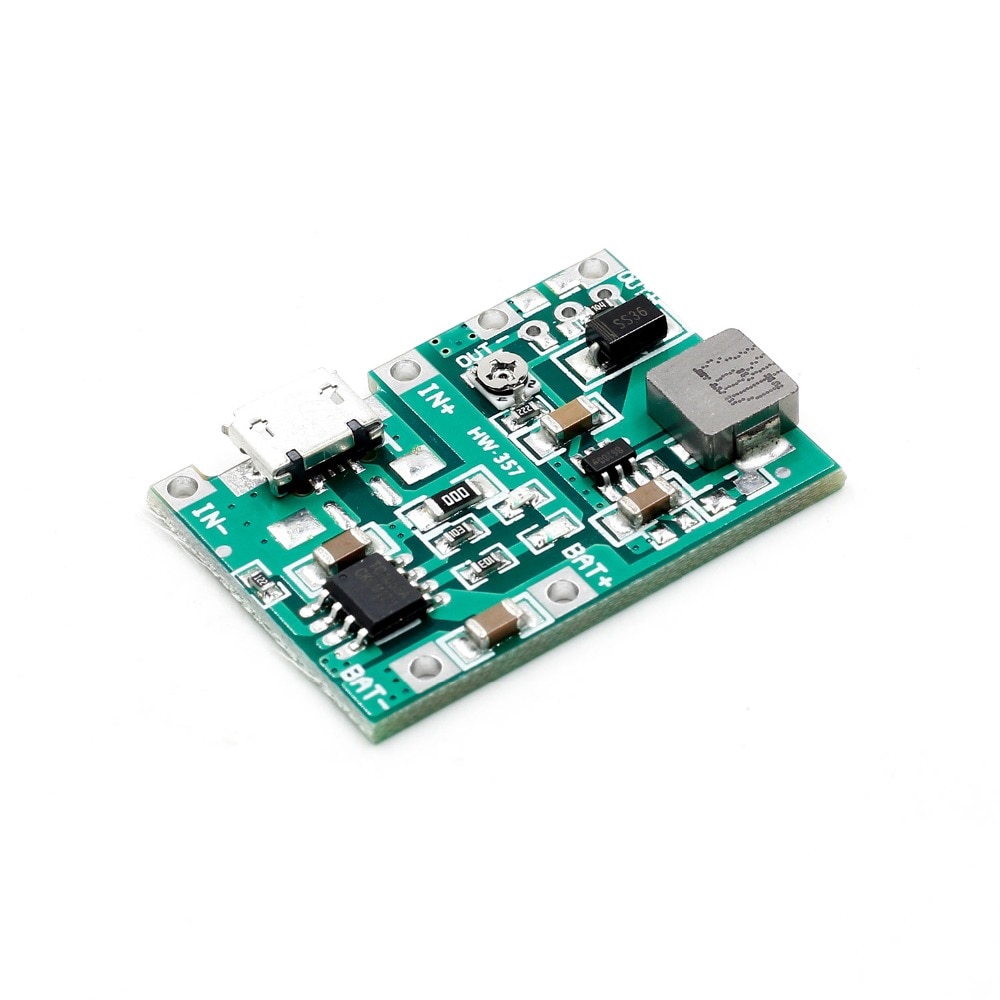 3.7V 9V 5V 2A Adjustable Step Up 18650 Lithium Battery Charging Discharge Integrated Module | BigBuy360 - bigbuy360.vn