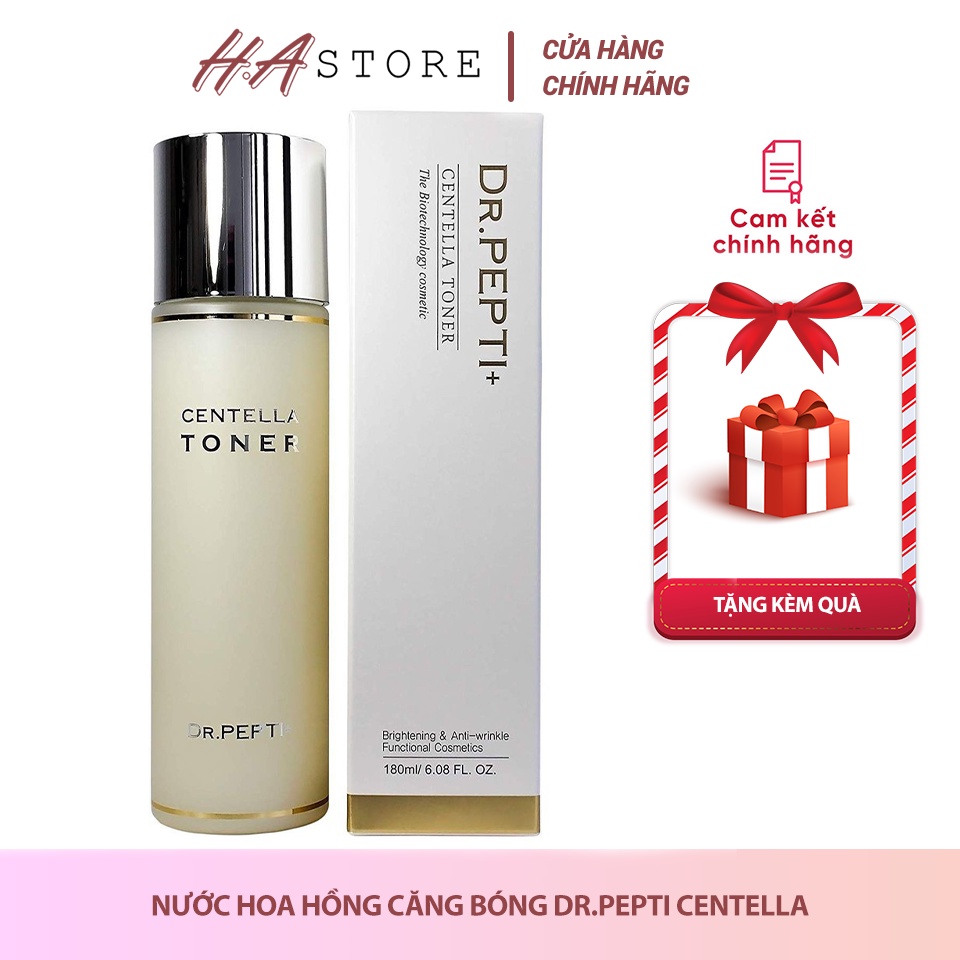 Nước Hoa Hồng Căng Bóng Dr.Pepti Centella Toner